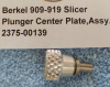 Berkel 909-919 Slicer Plunger Center Plate Assy.2375-00139